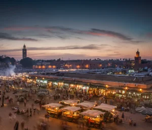 marché de la place Jemaa el Fnaa. quoi acheter