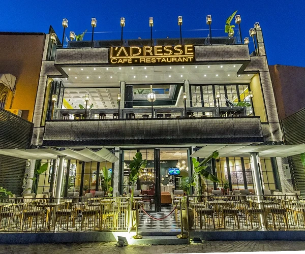 Cafés und Nachtleben in Gueliz