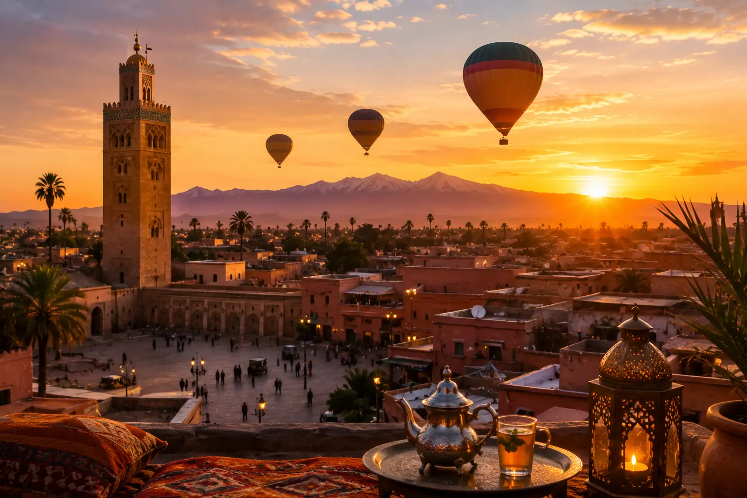 Best Sunrise Spot in Marrakech