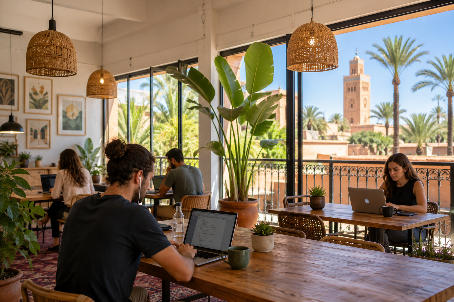 coworking place in marrakech