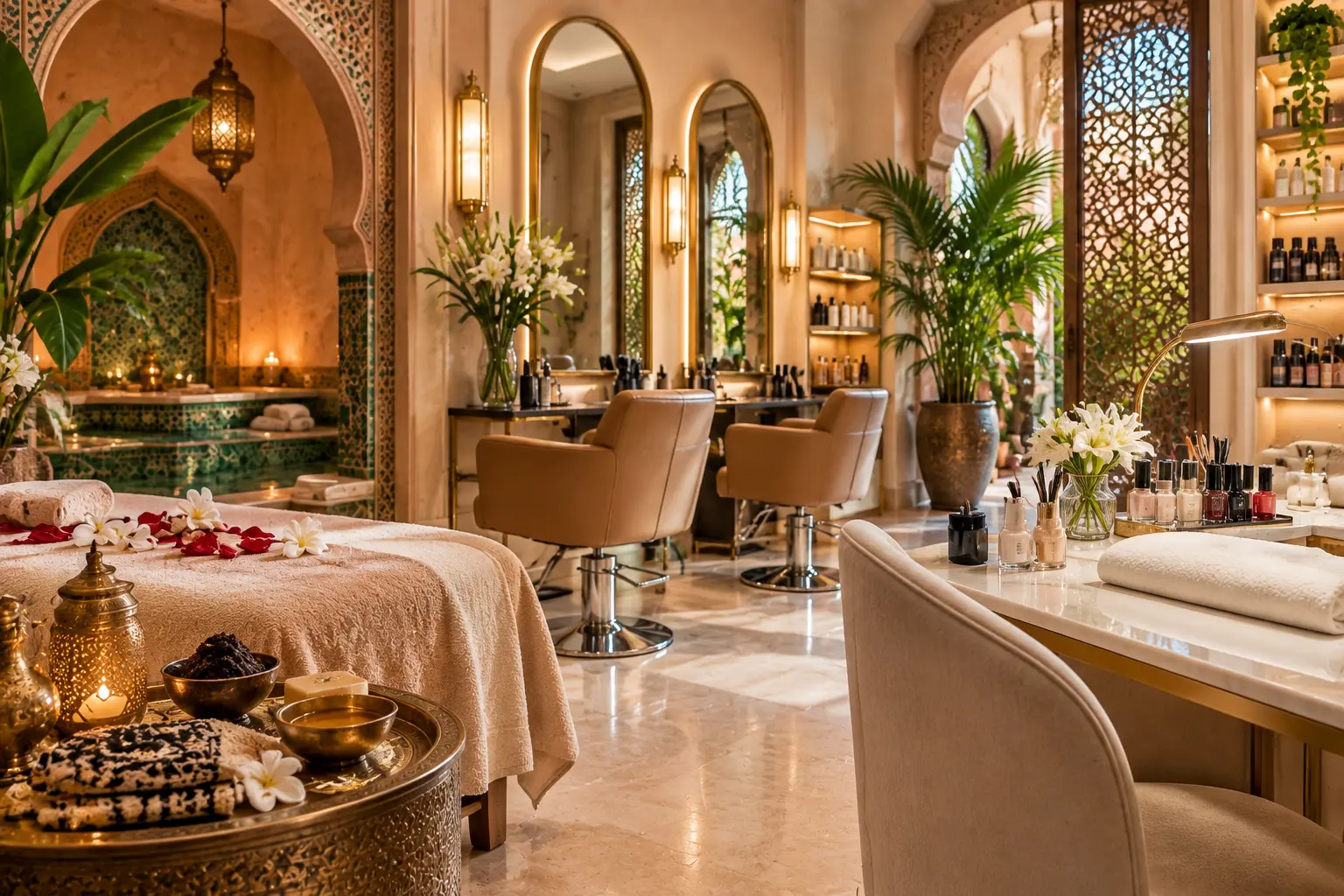 Beauty Salon in Marrakech