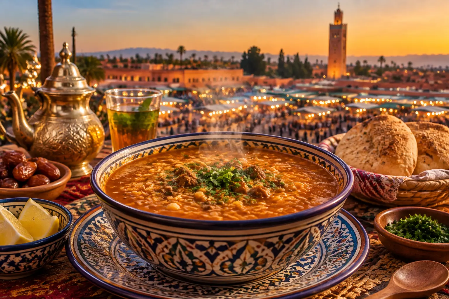 Harira in Marrakech
