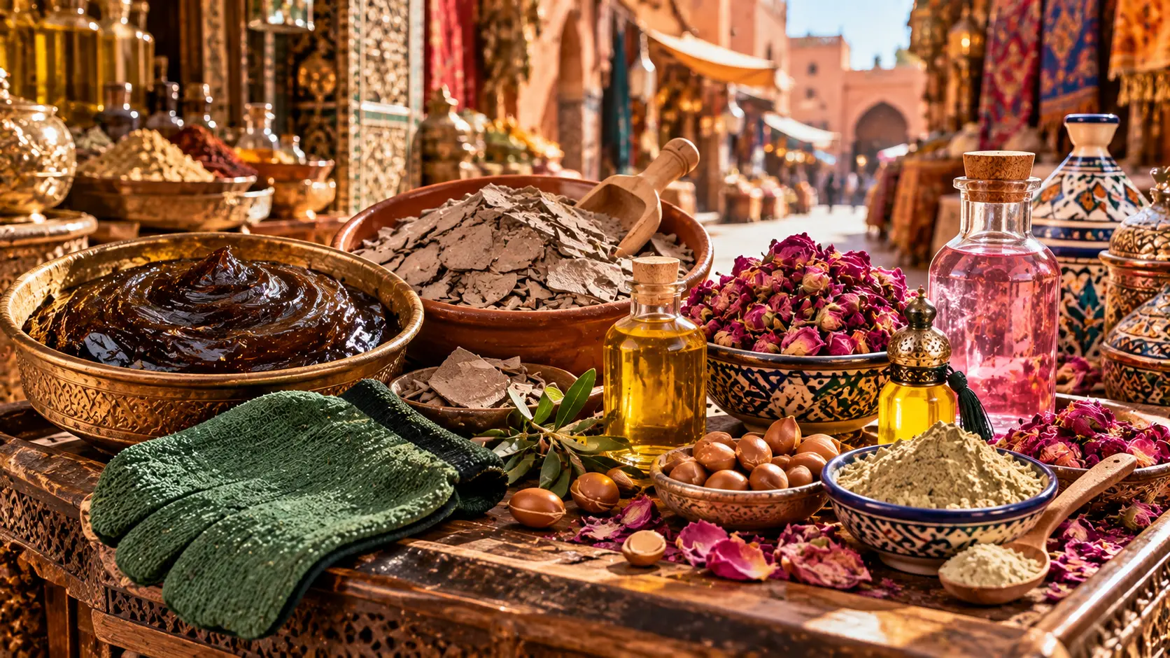 Moroccan Beauty Market Still Life